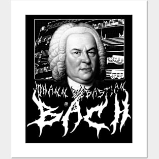 Johann Sebastian Bach Metal Posters and Art